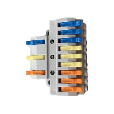 ELMARK РАЗКЛОНИТЕЛНА КЛЕМА 3 ВХОДА/9 ИЗХОДА 4mm2 (31036)