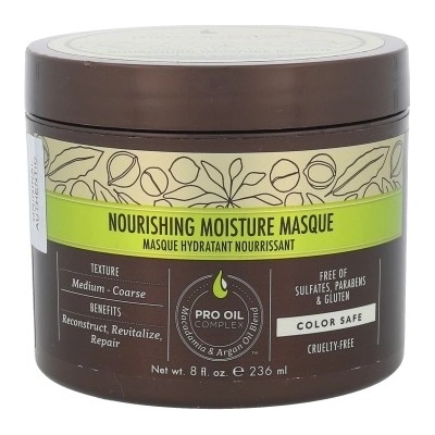 Macadamia Natural Oil Pro Oil Complex vyživujúca maska na vlasy s hydratačným účinkom (Pro Oil Complex - Macadamia & Argan Oil Blend) 236 ml