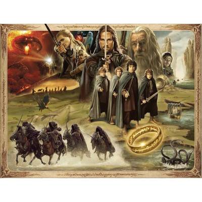 Ravensburger - Puzzle Lord of the Rings: The Fellowship of the Ring - 2 000 piese