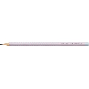 Faber-Castell Графитен молив, B, триъгълен, FABER-CASTELL "Grip 2001 Flow", розово-яйчено син (117003)