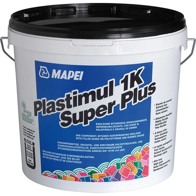 MAPEI Plastimul 1K Super Plus bitumenová izolace 7,8kg