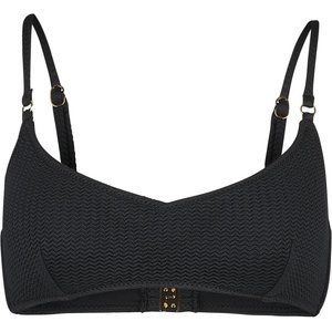 Seafolly Дамско бикини горнище Seafolly Women's Sea Dive Bralette Bikini top - Black - размер 36 (EU) (150-2461-0413)