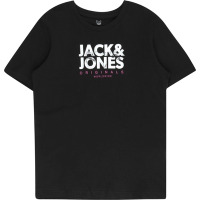 JACK & JONES Тениска 'BOOSTER' черно, размер 116