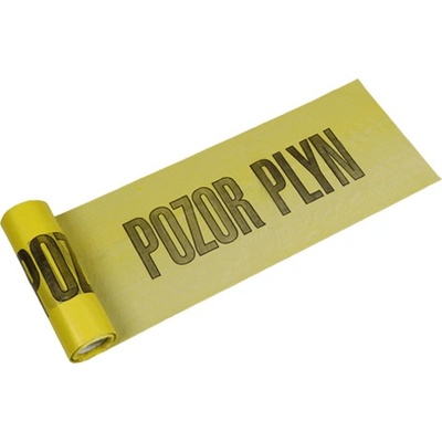 Den Braven výstražná fólie 22 cm × 0,08 mm délka 20 m žlutá PLYN