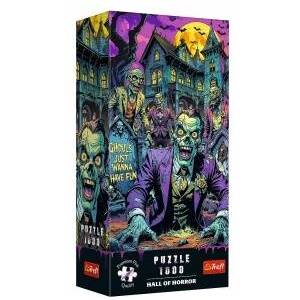 Trefl PUZZLE 1000 PremPlus HallOfHorror Zombie 12132