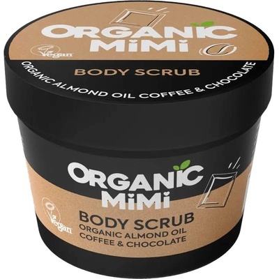 ORGANIC MIMI Скраб за тяло Coffee & Chocolate, 120 g