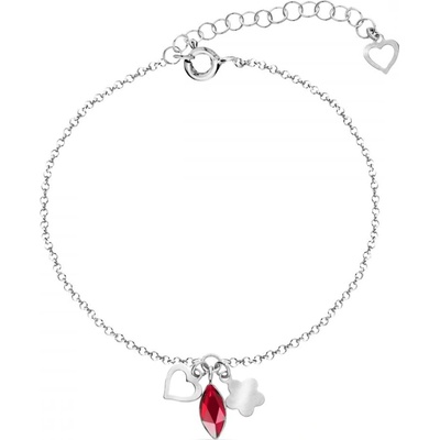 Spark červený se Swarovski Elements Serenity BMIX2201SC Scarlet