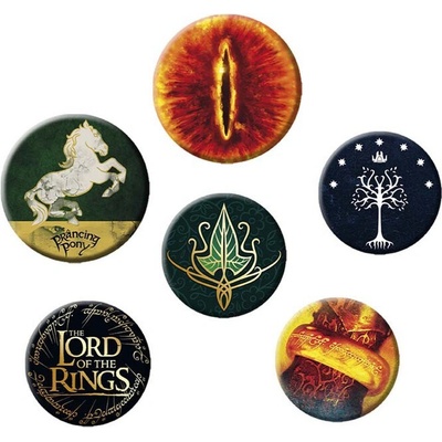 Odznaky set Lord of the Rings - Symbols