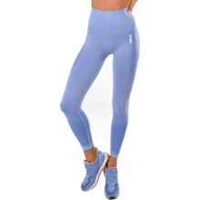 Boco Wear dámské legíny Blue Melange Push Up modrá