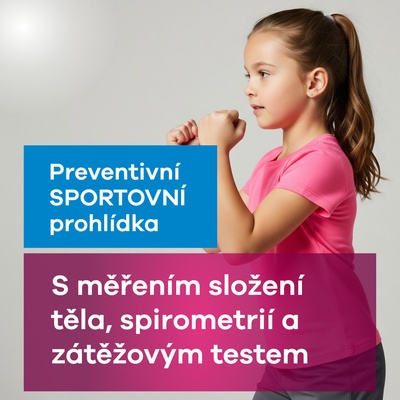 Sportovní prohlídka-složení těla, spiro, VO2max (pro studenty)