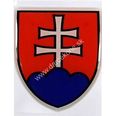 Nálepka erb Slovensko 5cm
