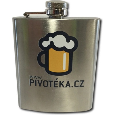 Placatka logo pivotéka 200 ml