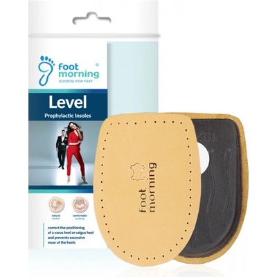 Foot Morning Level Kožené podpätenky z latexovej peny absorbujúce pot