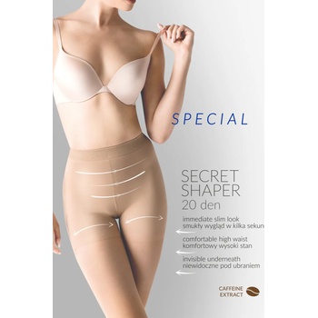 Gabriella Моделиращи чорапогащи в телесен цвят secret shaper 20-5 neutroeh-65272-neutro - Телесен, размер 5