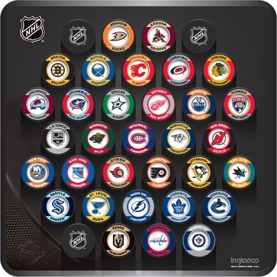 InGlasCo NHL Wall Plaque Square – Zbozi.Blesk.cz