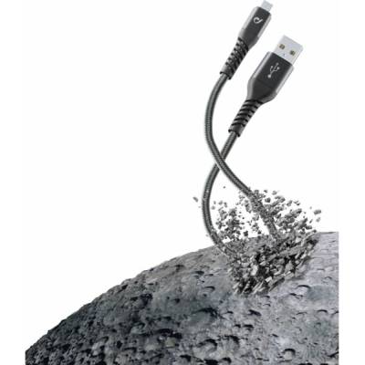 Cellular Line TETRACABMUSB1MK USB pro mobilní telefony USB-A - micro-B 1,2m černý