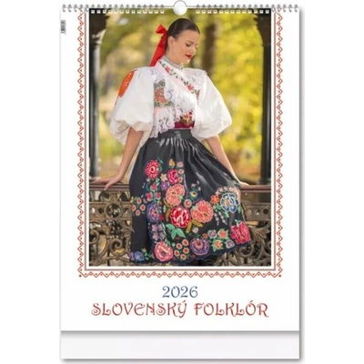 Slovenský folklór nástenný 2026