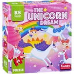 KS Games Пъзел KS Games от 35 части - Мечтата на еднорога (PRS32710) - baby