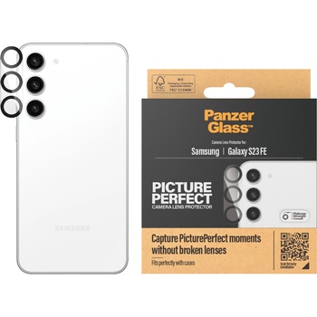 Panzer Стъклен протектор за камера PanzerGlass PicturePerfect Plate за Samsung Galaxy S23 FE -Черен