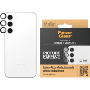 Panzer Стъклен протектор за камера PanzerGlass PicturePerfect Plate за Samsung Galaxy S23 FE -Черен