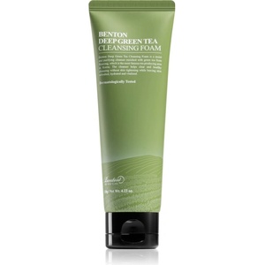 Benton Cosmetic Deep Green Tea хидратираща почистваща пяна със зелен чай 120 гр