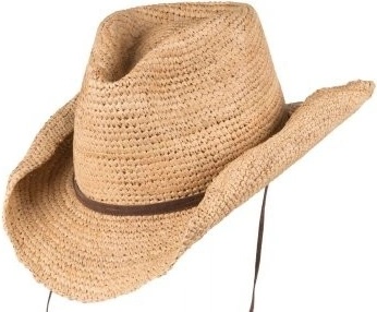 Klobouk raffia Indy