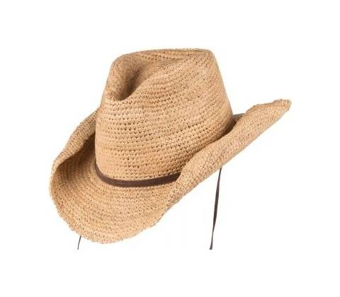 Klobouk raffia Indy