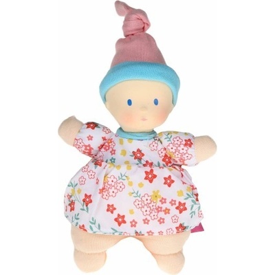 Bonikka Mini Kvietkovaná Ružová čiapka 15 cm