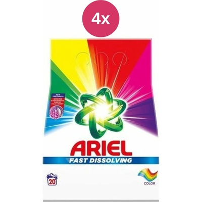 Ariel prací prášek Color 4 x 1,1 kg 20 PD
