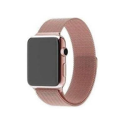 Apple MyBandz Apple Watch aftermarket Milan метална каишка за часовник, розово/златисто, 38/40 mm (APW381562) (APW381562)