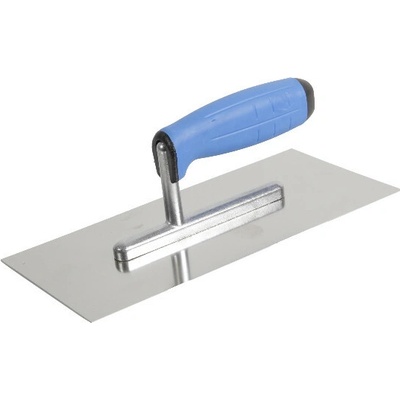 Hladítko nerezové 270x130 mm hladké pogumovaná rukoväť 7800