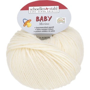 Schoeller + Stahl Baby Merino 93429-3902 Wool White Плетива прежда (93429-3902)
