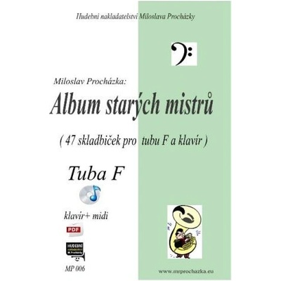 Album starých mistrů pro tubu in F a klavír + CD