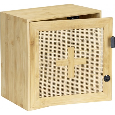 Wenko Allegre Bamboo lékárnička 30 x 30 cm