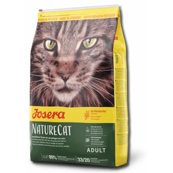 Josera nature cat пълноценна храна за пораснали котки, БЕЗ ЗЪРНО, с пиле и сьомга, 10 кг, Германия - 50003986