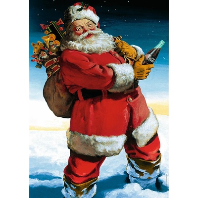 Trefl 1000 Coca-Cola Santa Claus na snehu