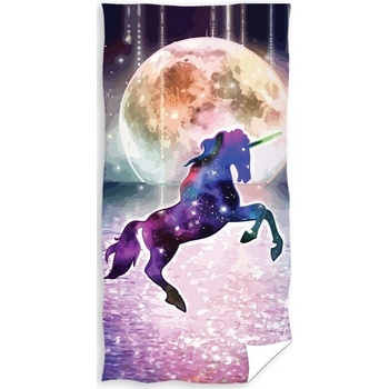 Carbotex Osuška Vesmírny Jednorožec 70 x 140 cm