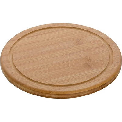 kela 25 см кръгла бамбукова кухненска дъска KELA от серия Katana