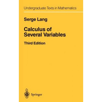 Calculus of Several Variables S. Lang