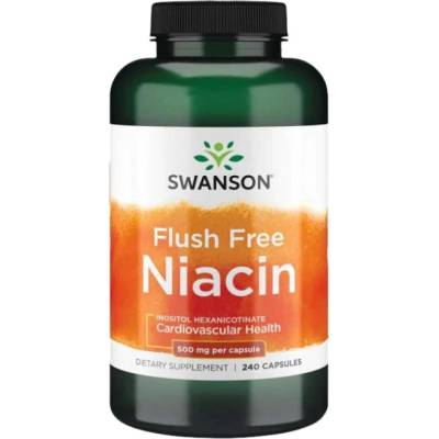 Swanson Flush Free Niacin 500 mg [240 капсули]