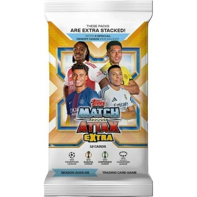 Topps 2025-2026 Match Attax Extra Booster balíček