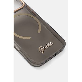 GUESS кейс за телефон iPhone 17 Pro (GUHMP17L5HTCSMSK)