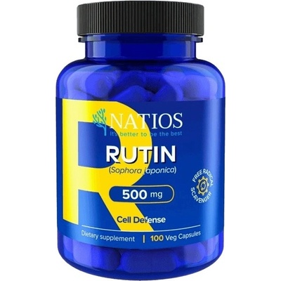 NATIOS Rutin 500 mg 100 veganských kapsúl