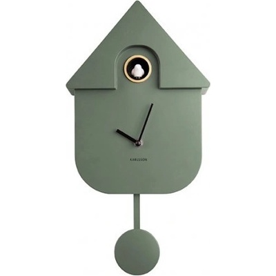 Present time Cuckoo Karlsson tmavě zelené KA5768GR