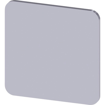 Siemens 3SU1900-0AF81-0AA0 3SU19000AF810AA0 štítek s popisem samolepicí, čtvercový tvar (d x š) 22 mm x 22 mm bez potisku stříbrná 10 ks