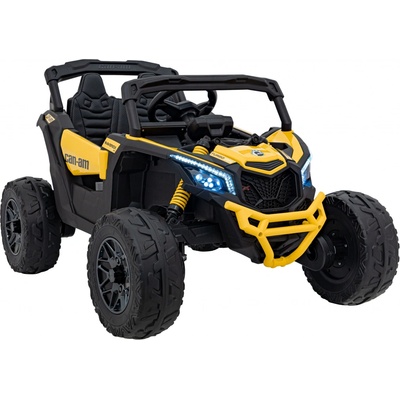 Mamido Elektrické autíčko Buggy Maverick Can-Am 4x200W 24V žlutá