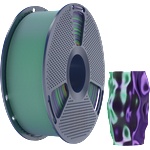 SUNLU Silk PLA+ Dual Color Green Purple - 1, 75 mm / 1000 g (6933582315597)