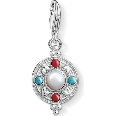 Thomas Sabo Přívěsek Etnická mince 1467 336 7 Charm Club mother of pearl