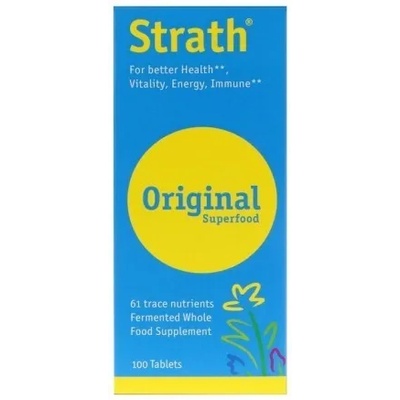 A.Vogel Хранителна добавка с растителна мая таблетки , A. Vogel Strath Original Vegetable Yeast Dietary Supplement 100 tabs