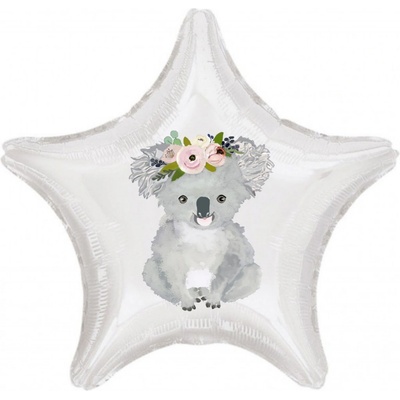 balonky.cz Balónek koala hvězda